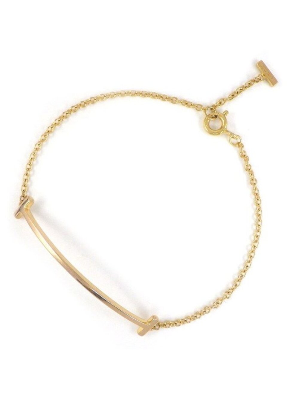 Tiffany & Co Bracelet T Smile 18K Pink Gold